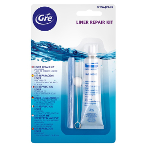 Reparador liner kit líquido, parches y bastoncillo Gre