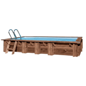 Piscina de madera Gre Sunbay Mango rectangular 618x320x130 Sin Instalación