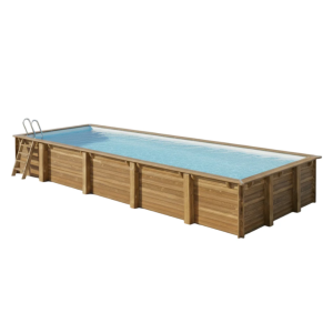 Piscina de madera Gre Sunbay Mint rectangular 1013x418x146 Sin Instalación