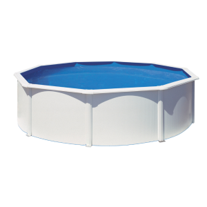Gre Bora Bora  Ø350 blanca - Piscina redonda de acero