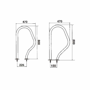 Salida piscina modelo 470 x 800 mm AstralPool