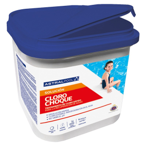 Cloro de choque en tabletas pack de 4 x 5 kg AstralPool
