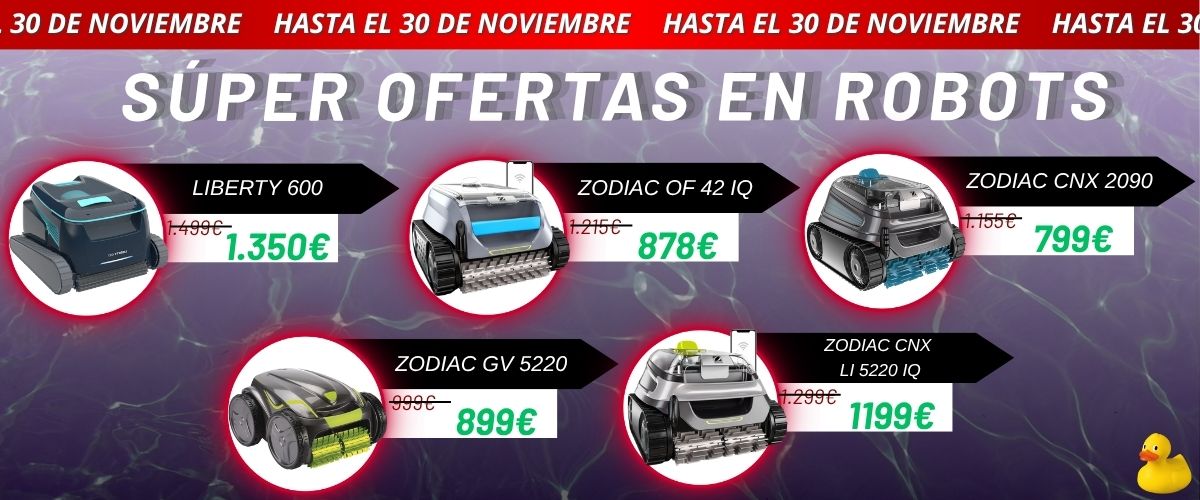 Ofertas en robots limpiafondos
