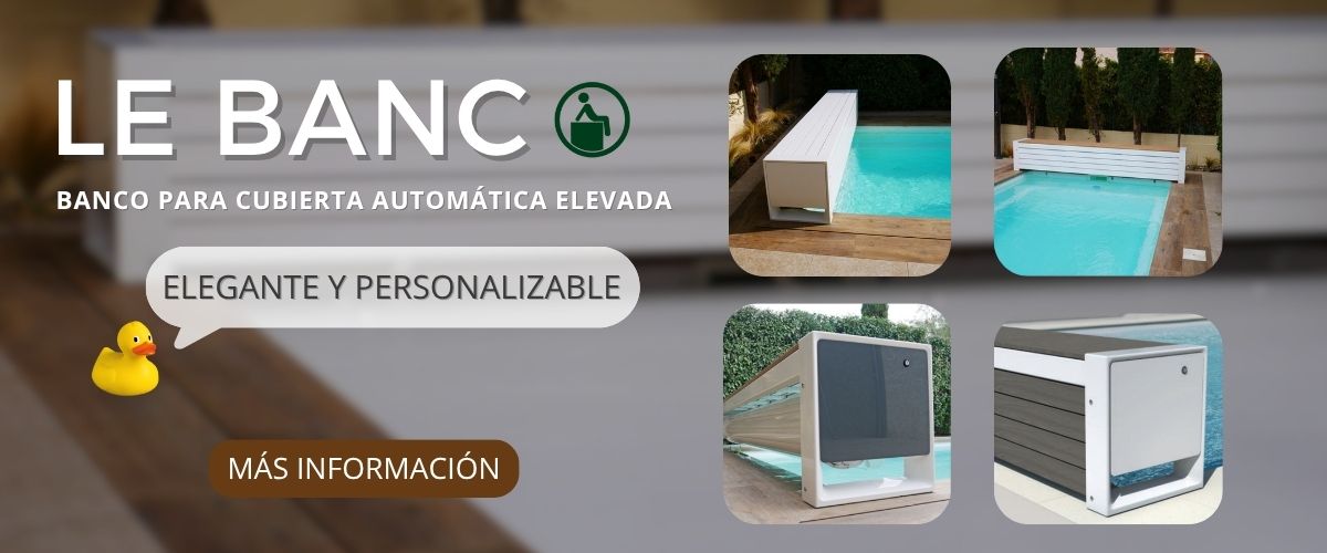 Banco para cubierta automática Le Banc