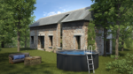 Piscina de acero Gre Kea Ø 240 × 120 cm