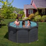 Piscina de acero Gre Kea Ø 240 × 120 cm