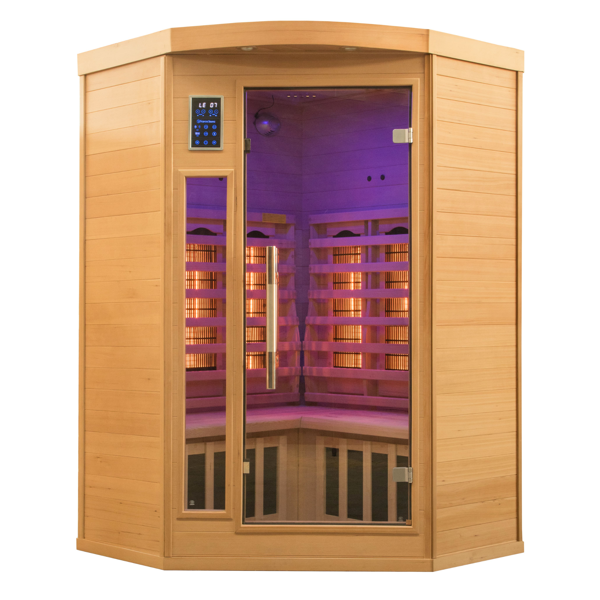 Sauna Infrarrojo Angular Apollon Quartz 2C Sauna Infrarrojo Angular Apollon Quartz 2C