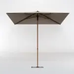Parasol Antibes IASO 2,2 × 2,2 m con base con ruedas · IASO