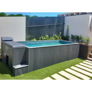 Piscina prefabricada Kitpool Lukka Block PoolSpa