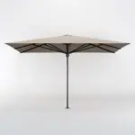 Parasol Arles IASO 4 × 4 m de mástil central · IASO