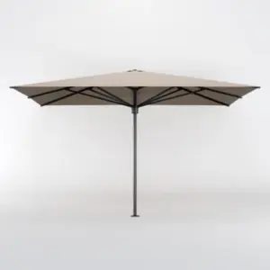 Parasol Arles IASO 4 × 4 m de mástil central · IASO