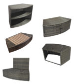 Muebles para spa Netspa Octopus (5 módulos)