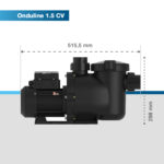 Bomba de velocidad variable Poolex Onduline