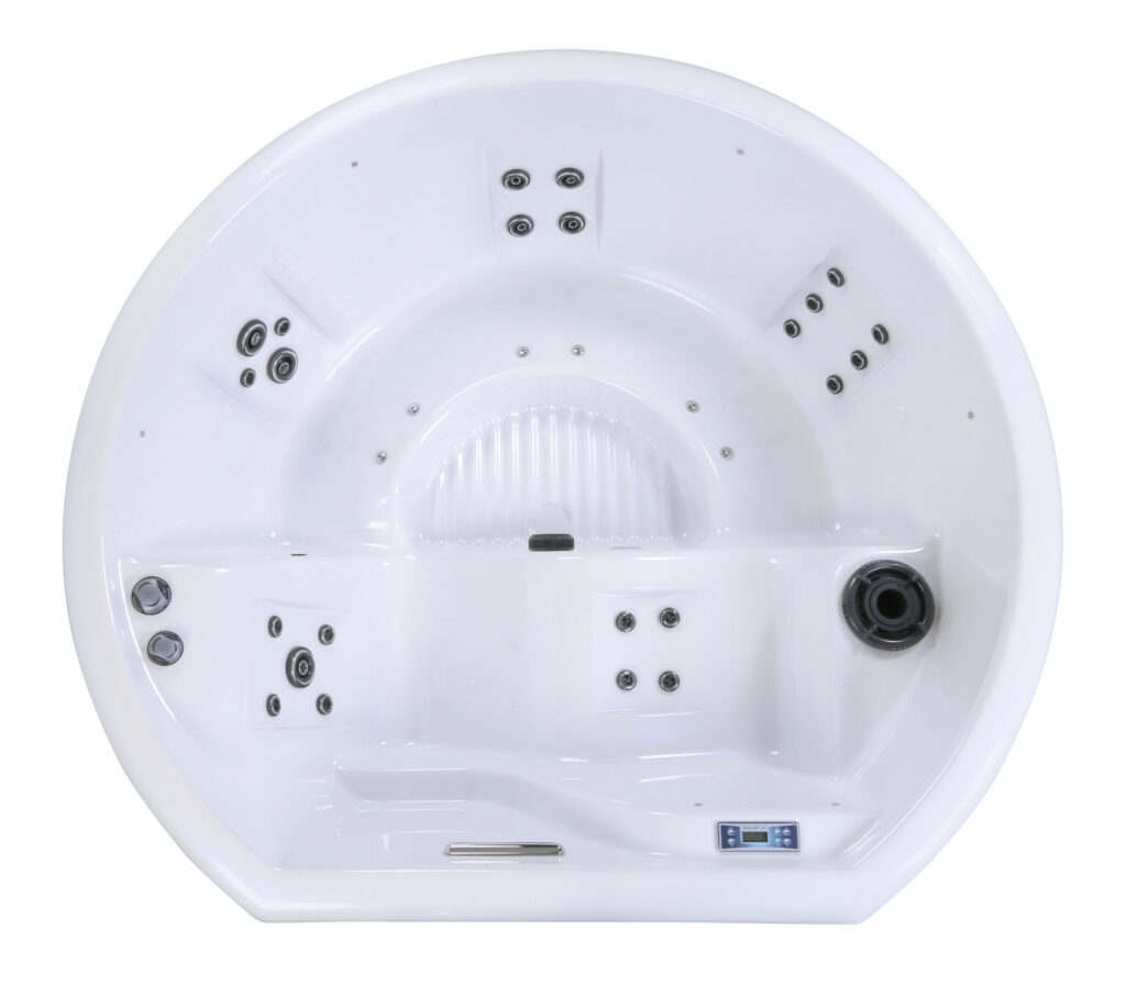 Spa Netspa Halfmoon Wave 3, 4 plazas