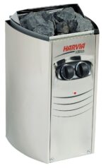 Estufa eléctrica Harvia Vega con mandos · Harvia