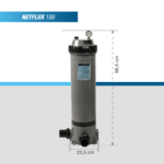 Filtro de cartucho Poolex Netflux Netflux 100 · 22,9 m³/h