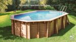 Piscina de madera Gre Sunbay Canelle 2 53 × 35 cm · Gre