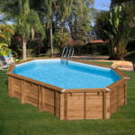 Piscina de madera Gre Sunbay Safran 2 62 × 95 cm · Gre