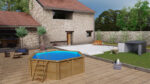 Piscina de madera Gre Sunbay Lili 2 Ø 280 cm · Gre