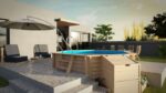 Piscina de madera Gre Sunbay Lili 2 Ø 280 cm · Gre
