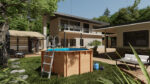 Piscina de madera Gre Sunbay Lili 2 Ø 280 cm · Gre