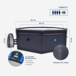 Spa semirrígido Netspa Octopus Con muebles