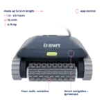 Robot limpiafondos BWT ES 800 · BWT