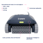 Robot limpiafondos BWT ES 800