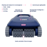 Robot limpiafondos BWT F1R / F1RX