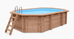 Piscina de madera SCP Blue Lagoon 563 × 352 cm