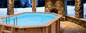 Piscina de madera SCP Blue Lagoon 563 × 352 cm
