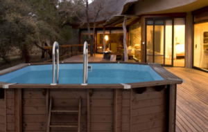Piscina de madera SCP Sea Breeze 607 × 396 cm