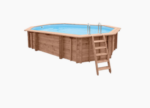Piscina de madera SCP Sea Breeze 607 × 396 cm
