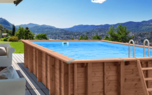 Piscina de madera SCP Summer Oasis 600 × 419 cm