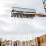 Ducha de jardín Gre de acero inoxidable AISI 304 · Gre