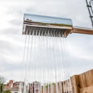 Ducha de jardín Gre de acero inoxidable AISI 304 · Gre