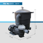 Unidad de filtración Poolex Filter Max Ø 250 · Poolex