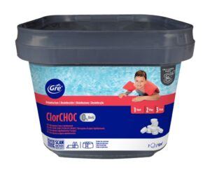 Cloro de choque Gre en pastillas de 30 g · Gre