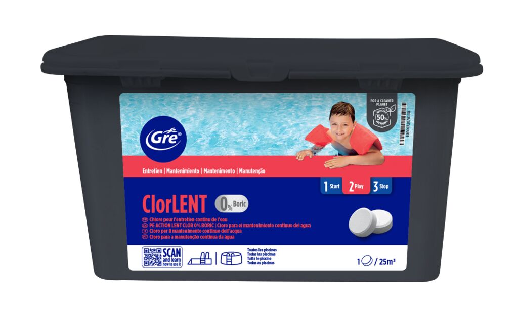 Cloro choque ECO: Lento para el día a día