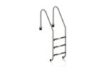 Escalera estándar Gre de acero inoxidable AISI 316 para piscina enterrada, 3 o 4 peldaños · Gre