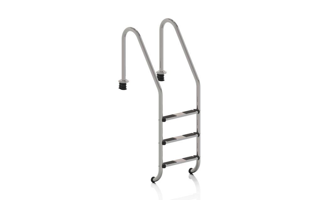 Escalera de muro inox: AISI 316: el inox que aguanta cloro y sal