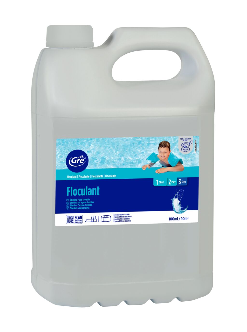 Floculante ECO 1 L: Turbia no es lo mismo que verde