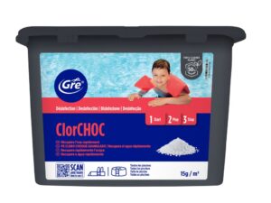 Cloro de choque Gre granulado · Gre