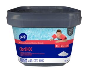 Cloro de choque Gre granulado · Gre