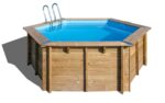 Piscina de madera Gre Sunbay Vanille 2 Ø 400 cm · Gre