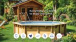 Piscina de madera Gre Sunbay Lili 2 Ø 280 cm · Gre