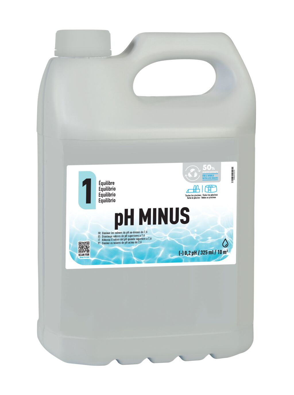 Minorador de pH Gre ECO líquido 5 litros · Gre Minorador de pH Gre ECO líquido 5 litros · Gre
