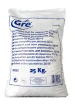 Sal para cloración salina Gre Compacta · 25 kg
