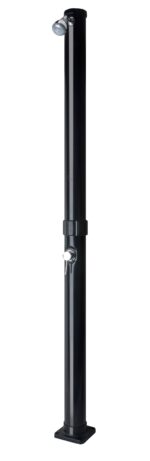 Ducha solar Gre de PVC negro en 2 piezas 20 l · Gre