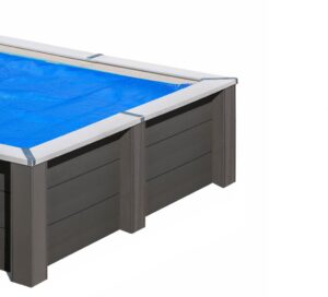 Cubierta de verano Gre para piscinas cuadradas · Gre